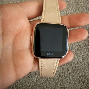 Fitbit Beige Smartwatch